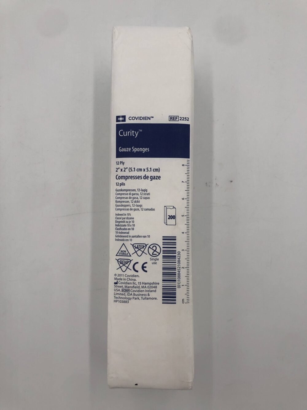 CURITY GAUZE SG 4X4N 200 12PL