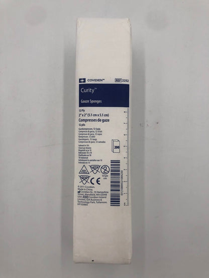 CURITY GAUZE SG 4X4N 200 12PL