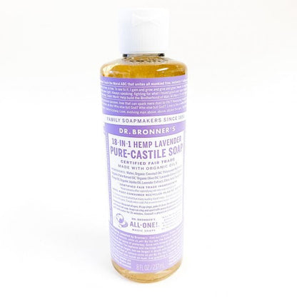 Dr. Bronners Lavender 8oz Castile Soap