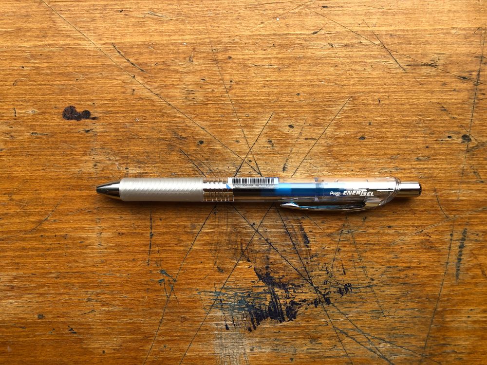 Pentel EnerGel ICE Pen Medium 5 + 1 Free, Assorted
