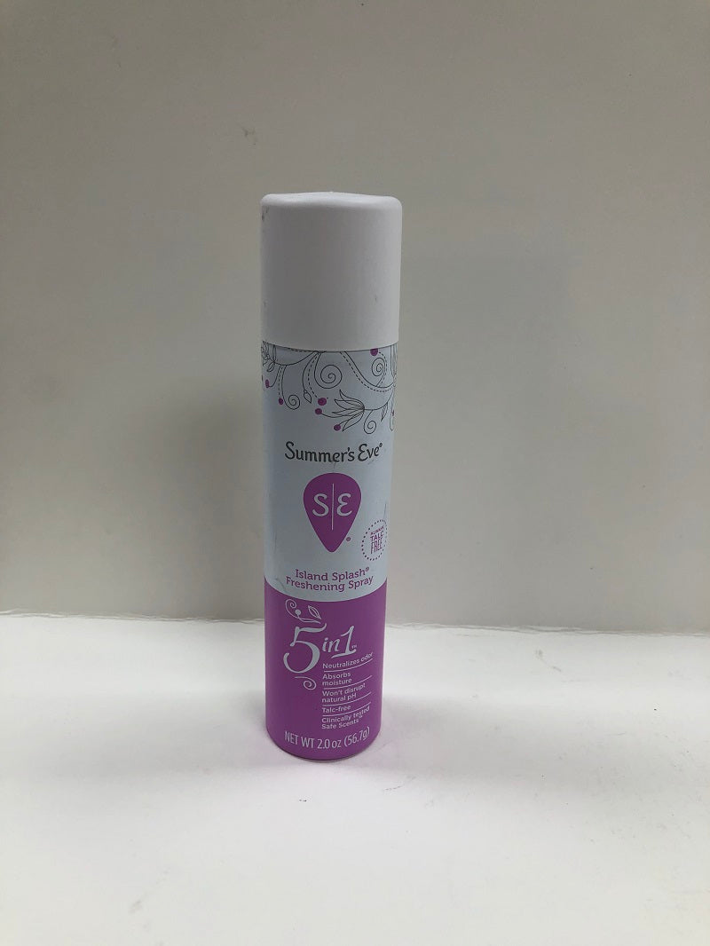 Summers Eve Freshening Spray 2oz Island Splash