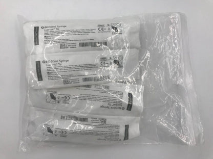 BD SYRINGE 50ML LL 40 309653