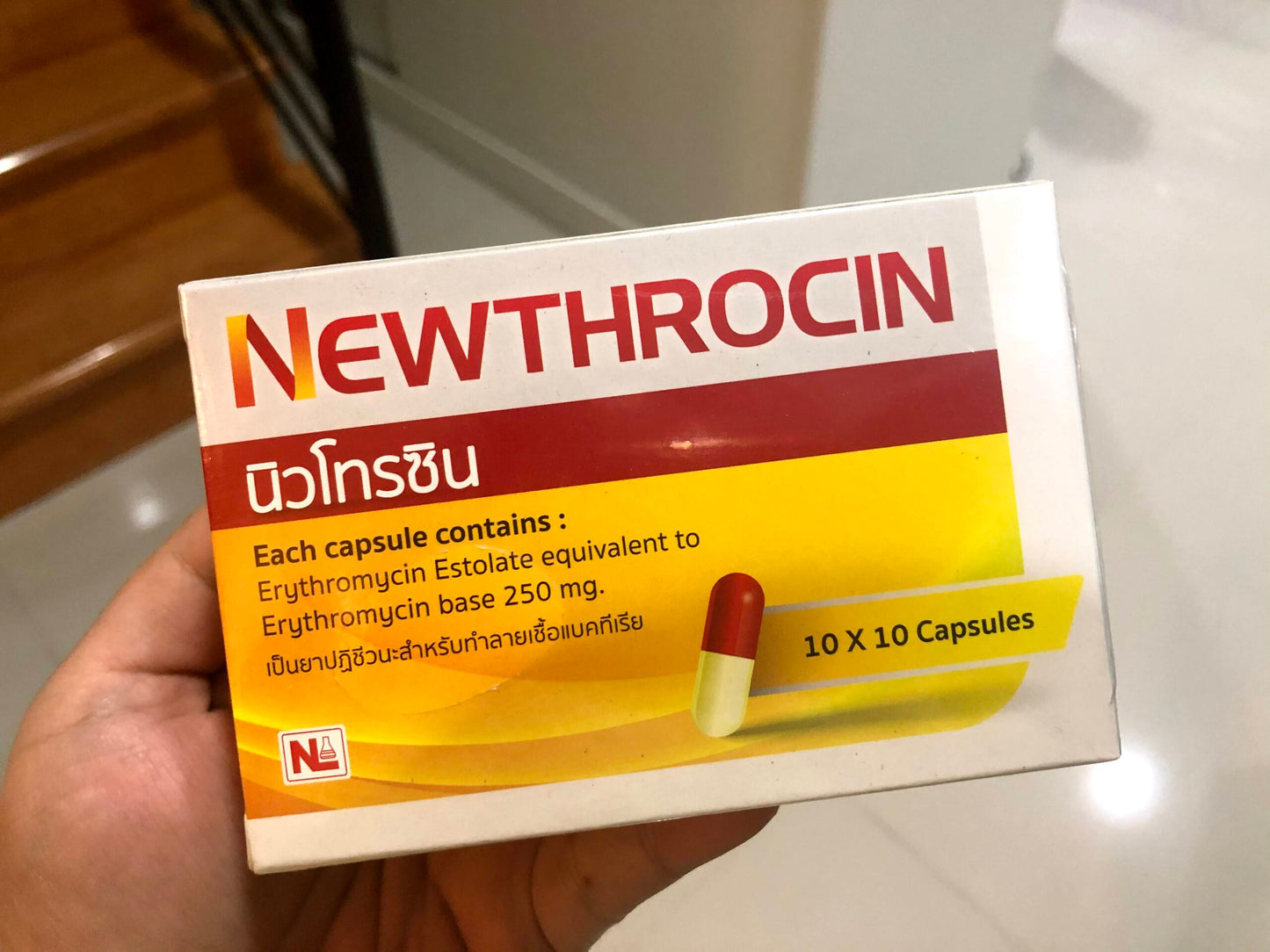 ERYTHROMYCIN TB 250MG 100