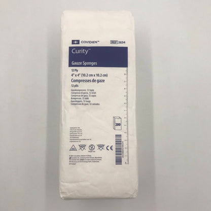 CURITY GAUZE SG 4X4N 200 12PL