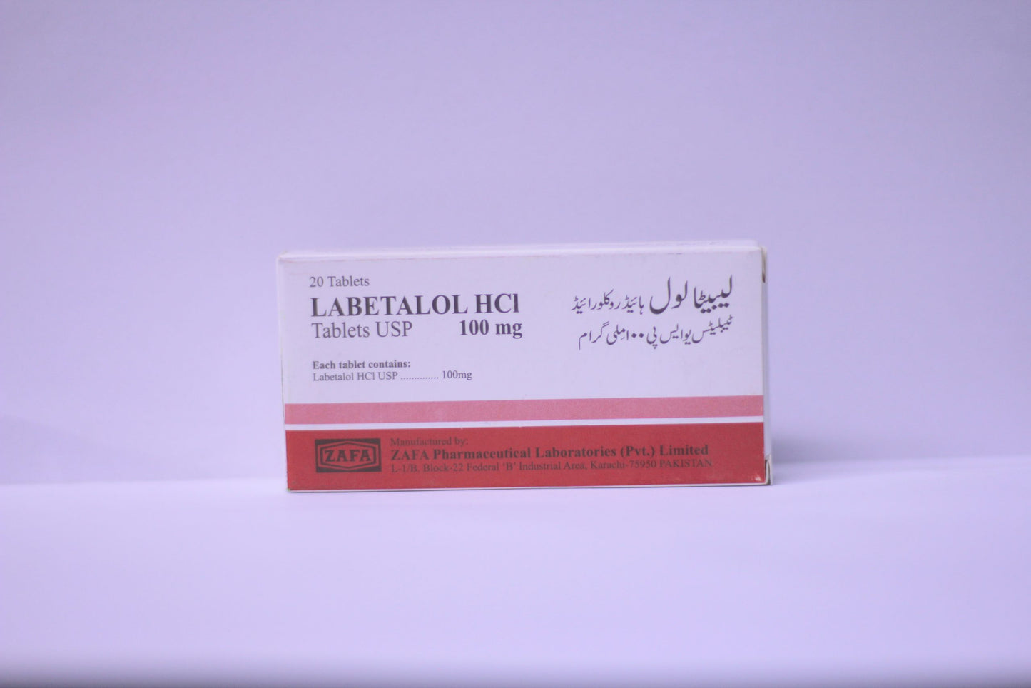 LABETALOL HCL TB 100MG 100