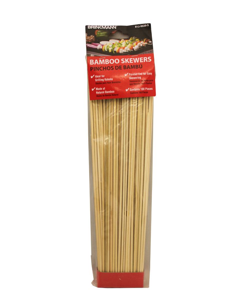 SKEWERS,BAMBOO,12IN