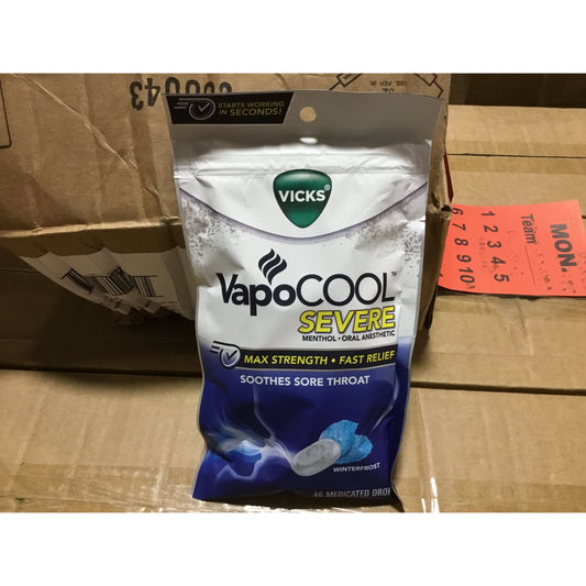 VICKS VAPOCOOL DROPS BAG MNTHL 20CT