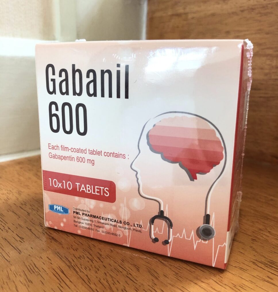 GABAPENTIN TB 600MG 100