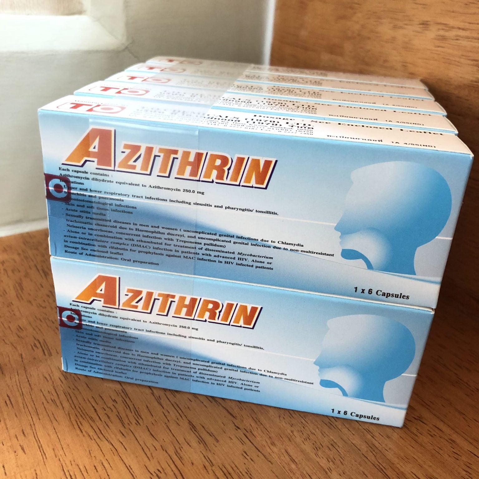 AZITHROMYCIN TB 500MG 30 CPLT