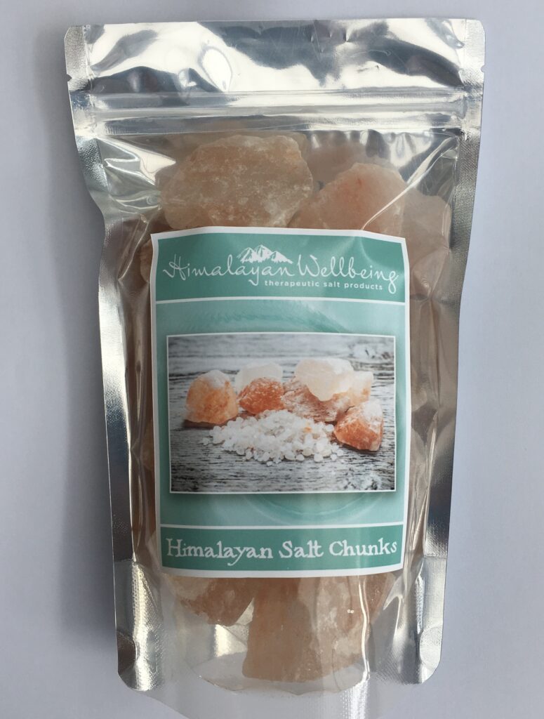 HIMALAYAN SALT SOLE SALT CHUNKS IN JAR