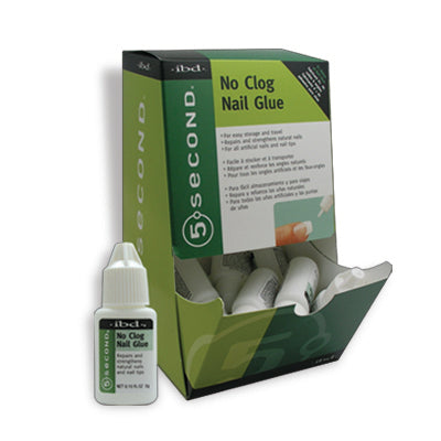 Ibd-5 Second Nail Glue No Clog Bottle 3 Gm. (12in)