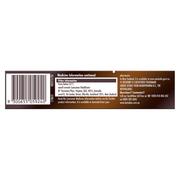BETADINE SW 10% 50X3 INP