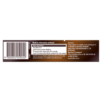 BETADINE SW 10% 50X3 INP