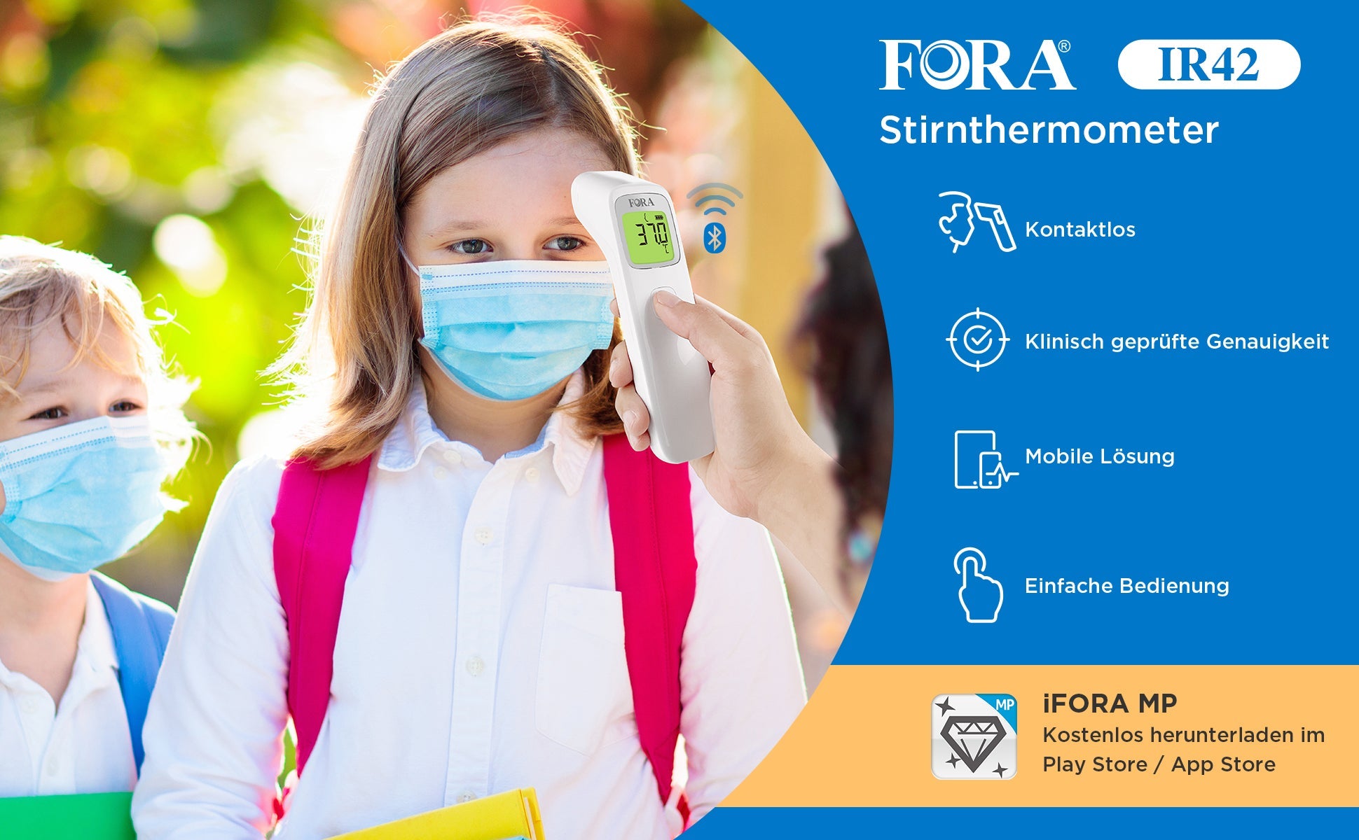 FORA IR42 FOREHEAD THERMOMETER