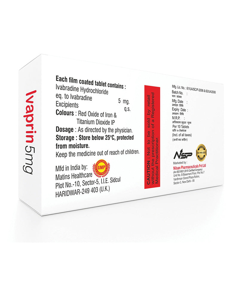 IVABRADINE TB 5MG 60