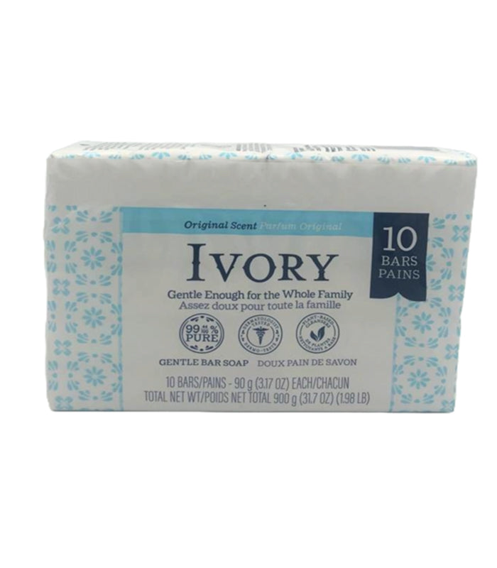 Ivory Bar Soap Original Scent 10 Count
