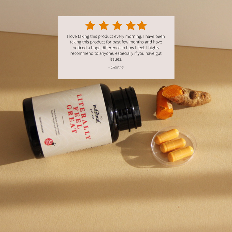 LADYBUG POTIONS SUPP,FEEL GREAT,ACV PLUS