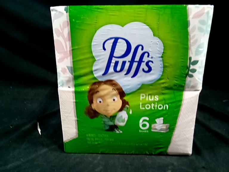 PUFFS LOTION TISSUE 3 124 2-PLY