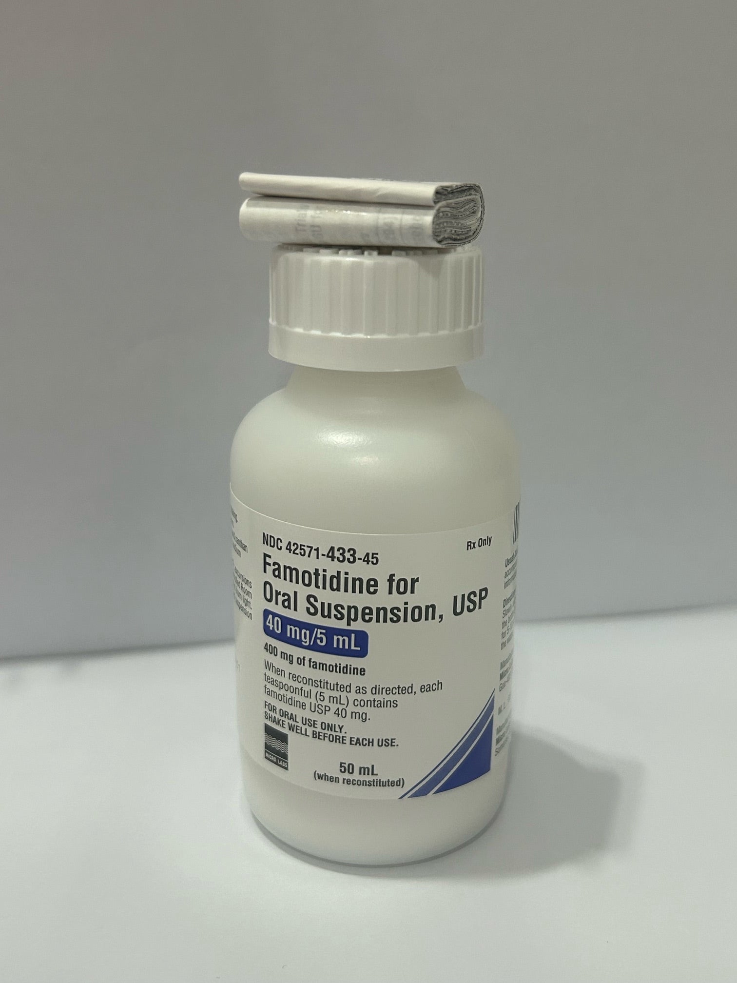 FAMOTIDINE SS 40MG/5ML 50ML ORAL