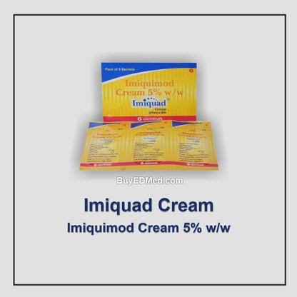 IMIQUIMOD PK 5% 24X0.25GM CREAM