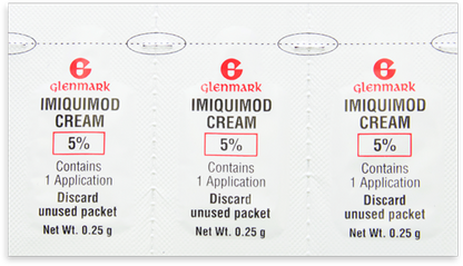 IMIQUIMOD PK 5% 24X0.25GM CREAM