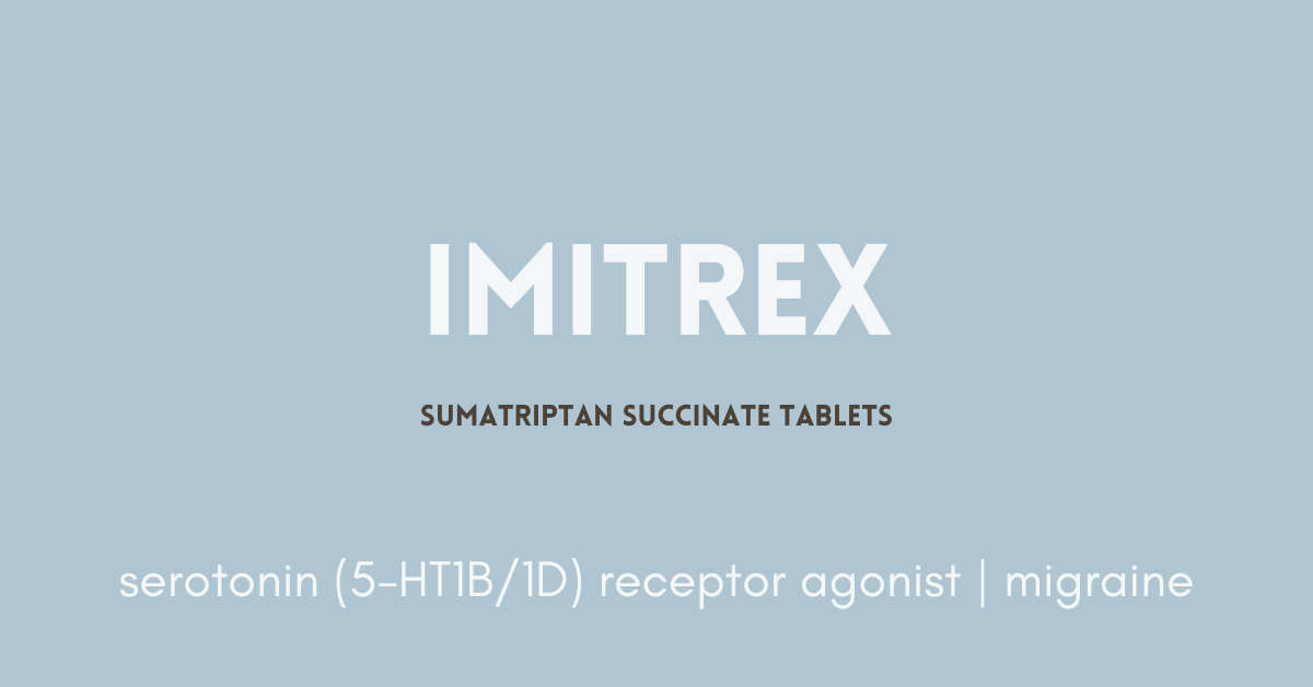 IMITREX TB 100MG 9