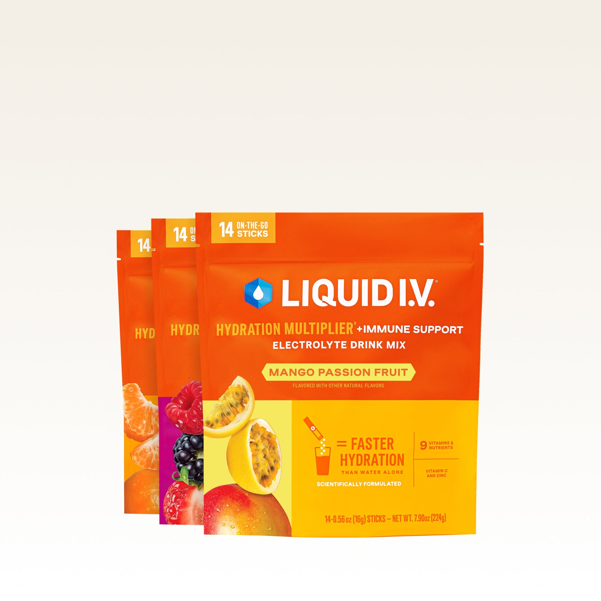 LIQUID IV IMMUNE SUPPORT TANGERN PWD 6CT