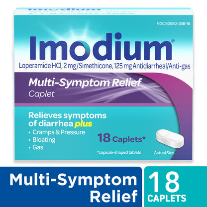 IMODIUM M/S RLF TB 2-125MG 6 CPLT