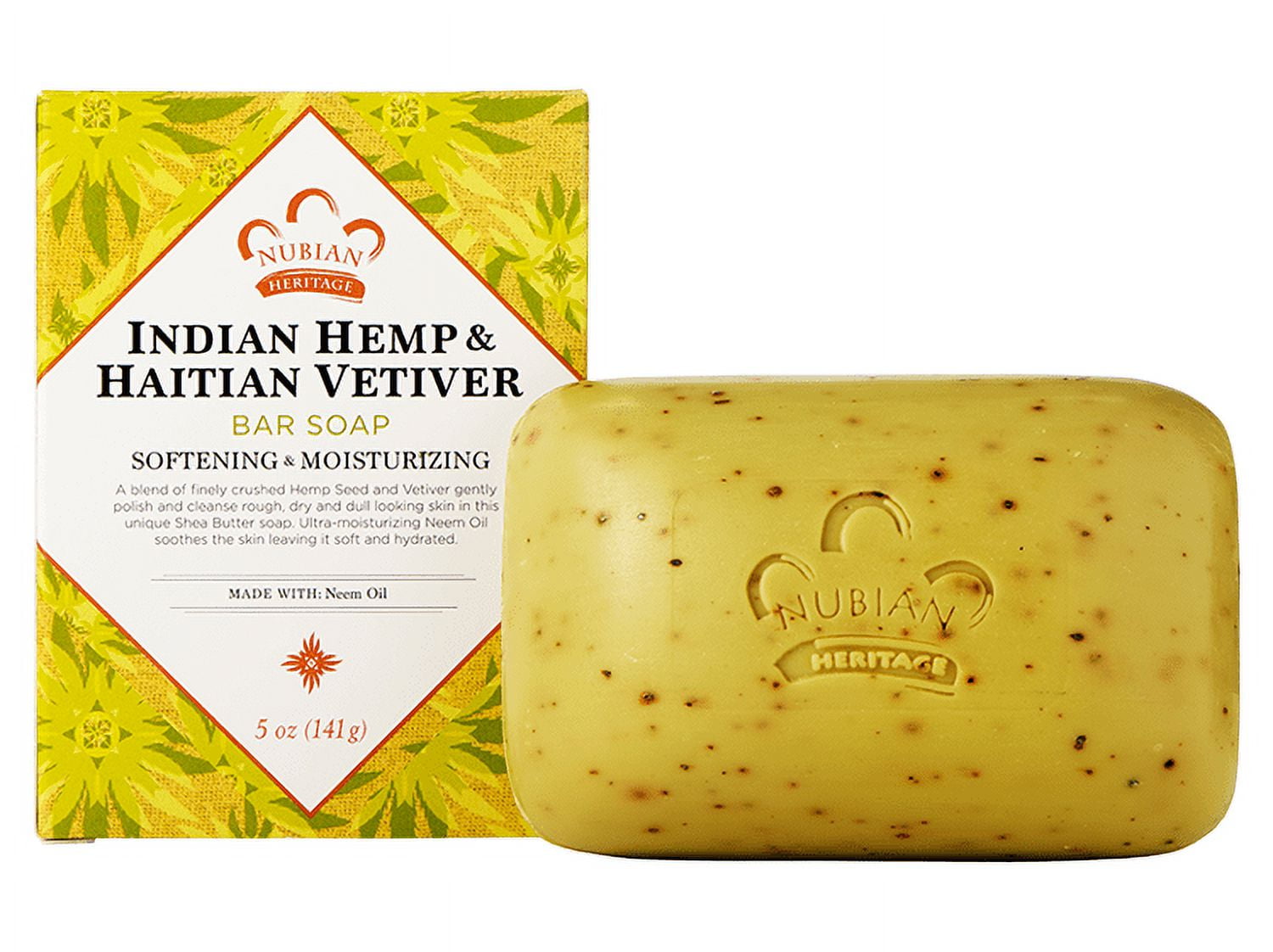 NUBIAN HERITAGE BAR SOAP,INDIAN HEMP
