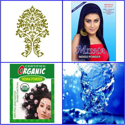 OKAY HENNA COLOR INDIGO     2OZ