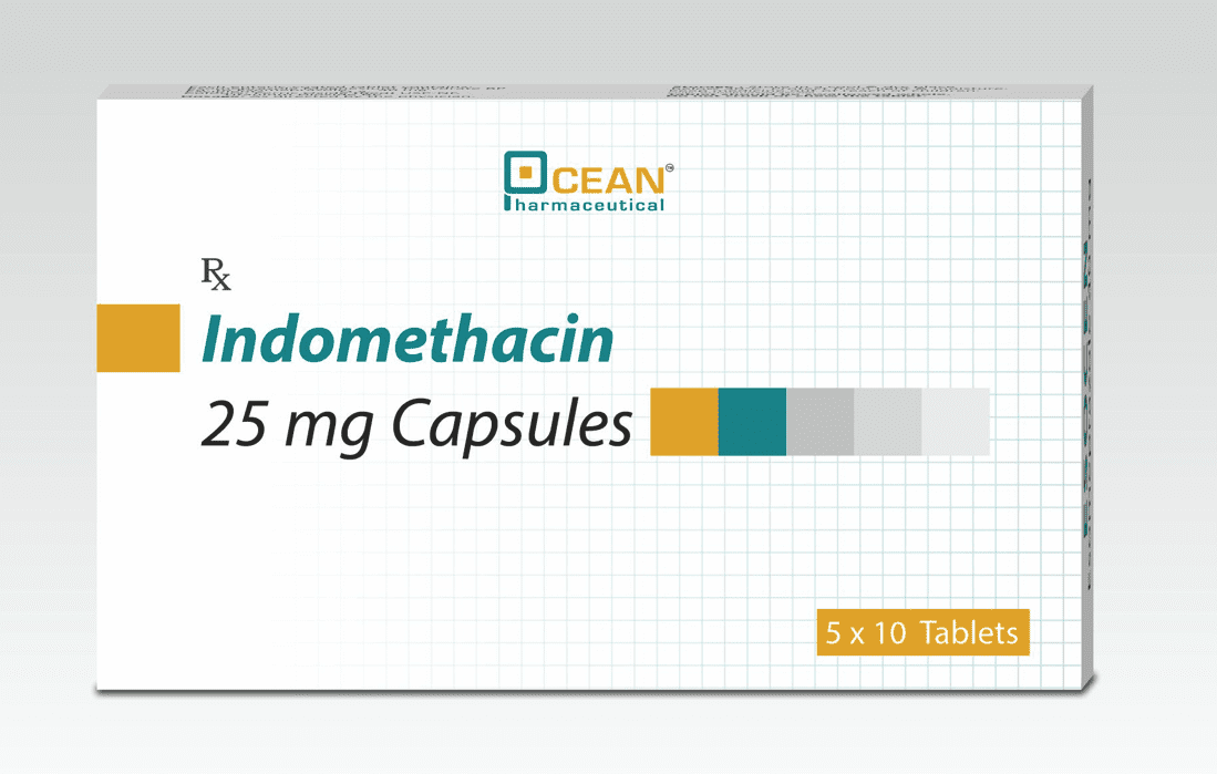 INDOMETHACIN CP 25MG 100
