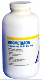 INDOMETHACIN CP 25MG 100