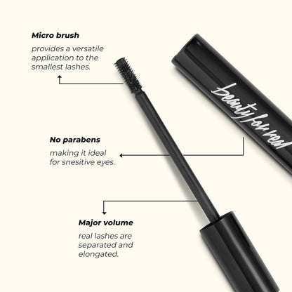HLTH DEF MASCARA BLACK BROWN