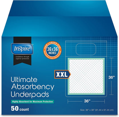 UNDERPAD 36X36N 4X10 SUPER BIG