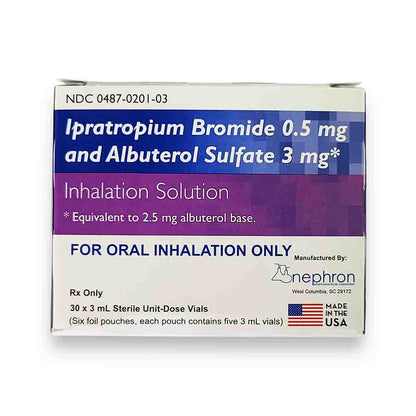 ALBUT/IPRAT AH 3-0.5MG/3ML12X5UD