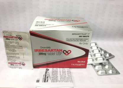 IRBESARTAN TB 300MG 90