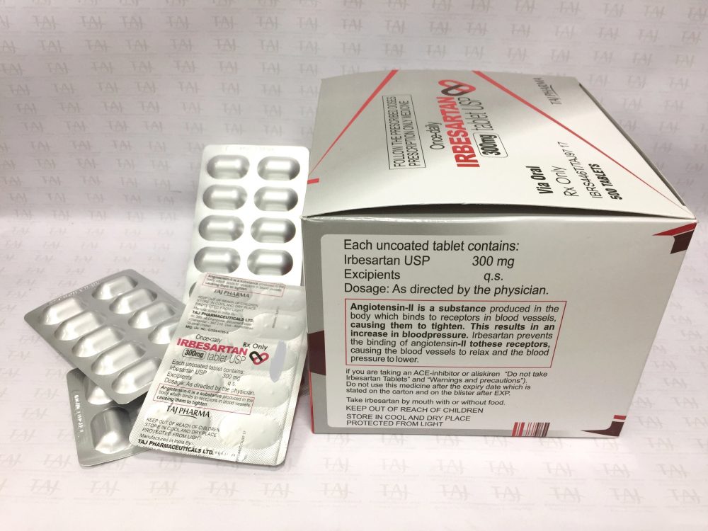 IRBESARTAN TB 300MG 90