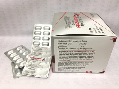IRBESARTAN TB 300MG 90UU