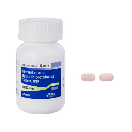 IRBESARTAN/HCTZ TB 300-12.5MG 30