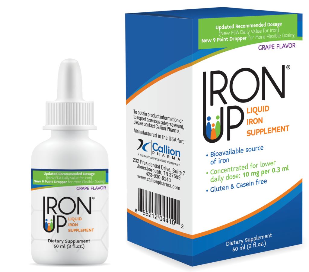 IRONUP LQ 10MG/.3ML 60ML GRP DSHP