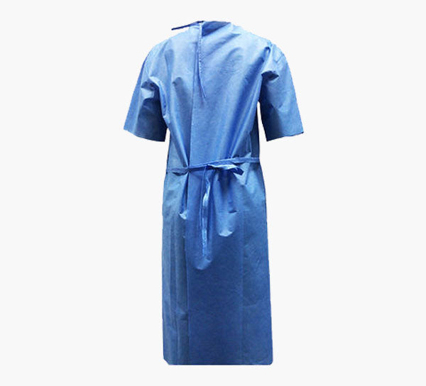 ISOLATION GOWN W/ SLEEVES LG 10 DS