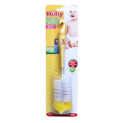 BOTTLE & NIPPLE BRUSH NUBY