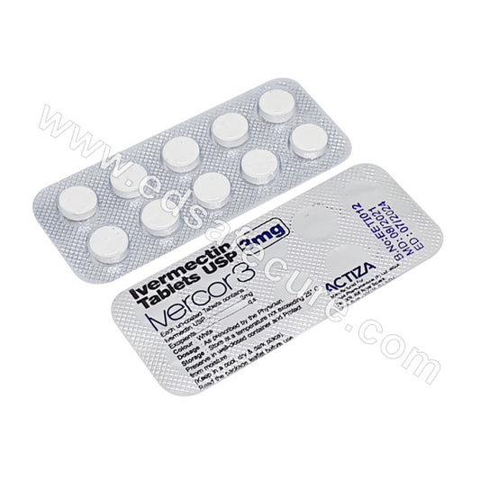 IVERMECTIN TB 3MG 2X10UD