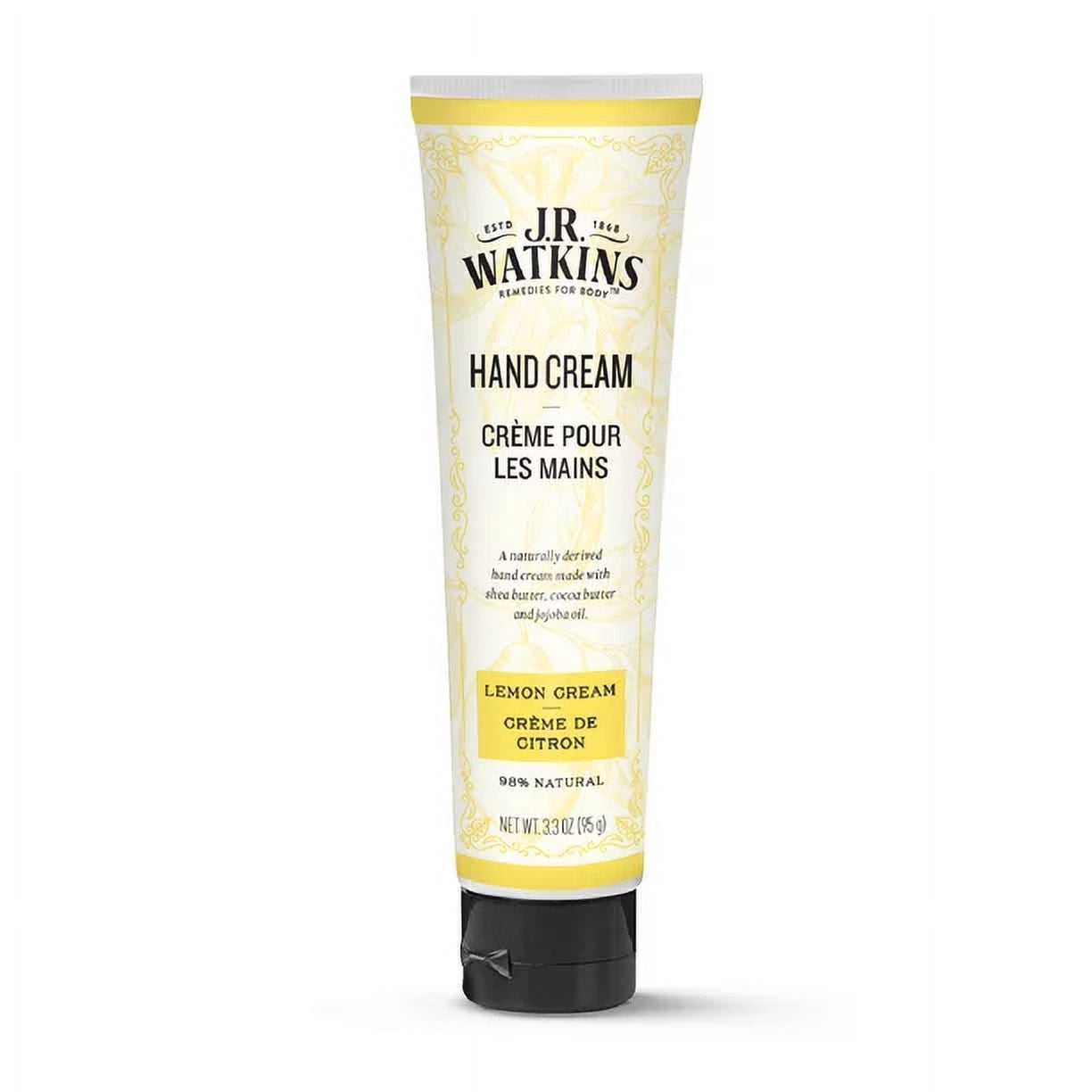 J.R. WATKINS HAND CREAM,LEMON