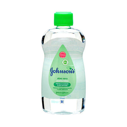 JJ BABY OIL 14OZ ALOE