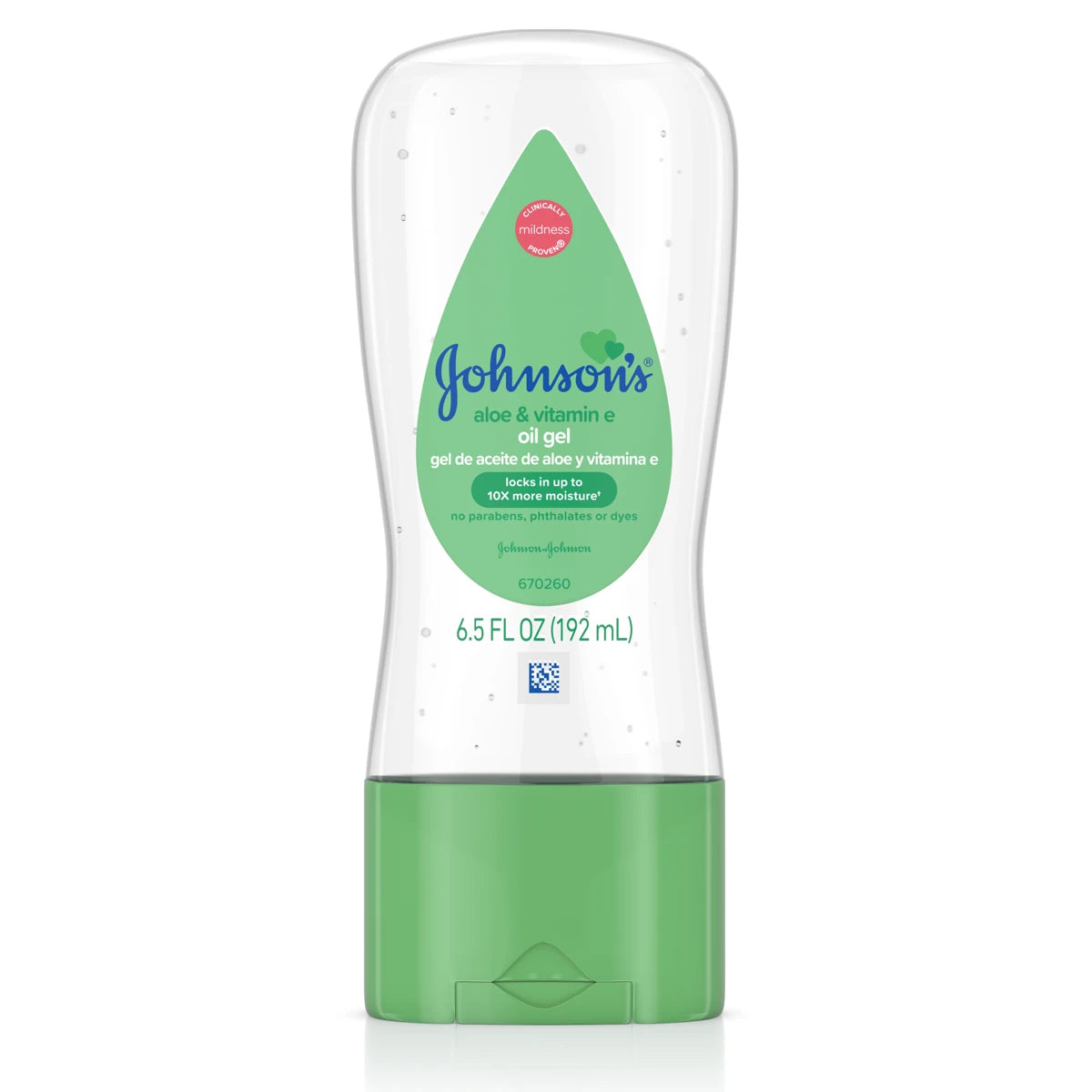 Johnsons Baby Oil Gel Shea & Cocoa Butter 6.5oz