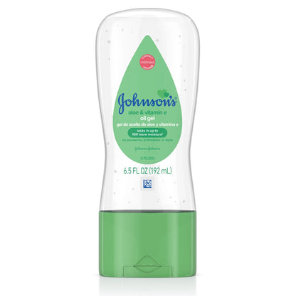 Johnsons Baby Oil Gel Shea & Cocoa Butter 6.5oz