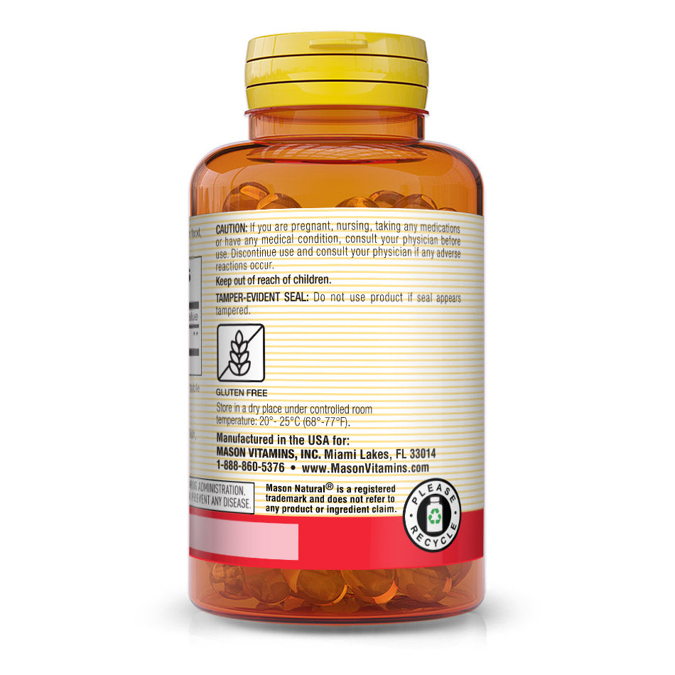 CO Q-10 100MG SOFTGEL 30CT MASON
