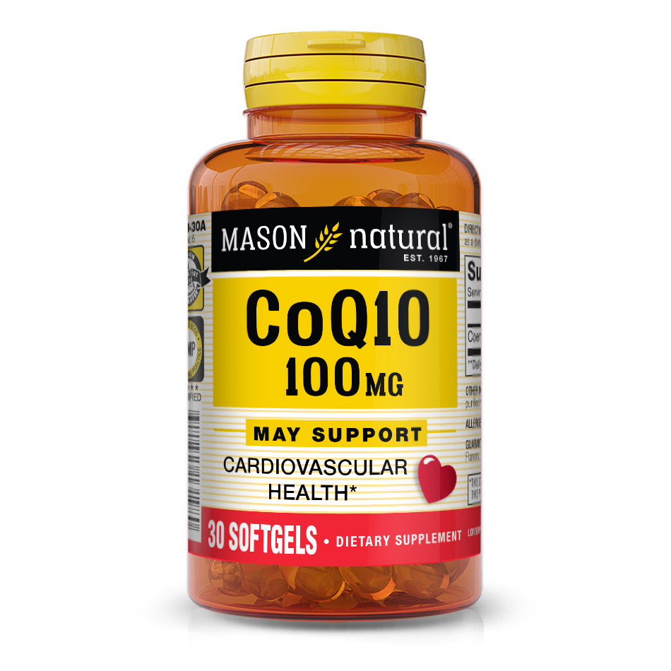 CO Q-10 100MG SOFTGEL 30CT MASON