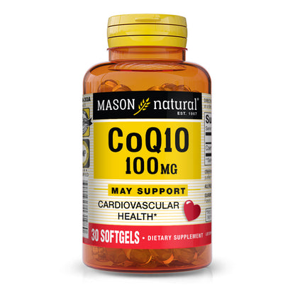 CO Q-10 100MG SOFTGEL 30CT MASON